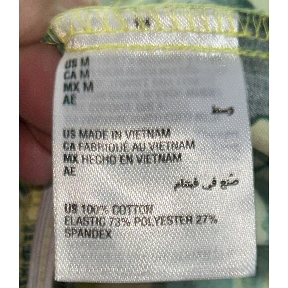 INC International Concepts Smocked Peplum Top Medium - Picture 6 of 6